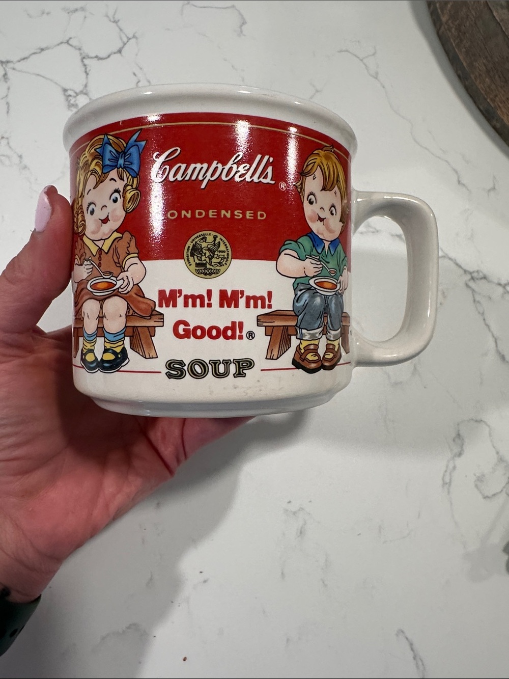 Campbell's Kids 1993 Soup Mug M'm! M'm! Good! - VINTAGE